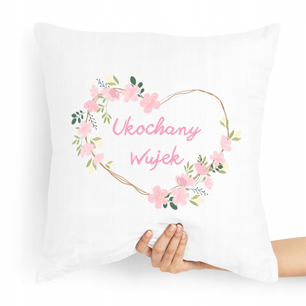 Poduszka Dla Wujka Ukochany Wujek Prezent Z Nadrukiem Ze Zdjęciem