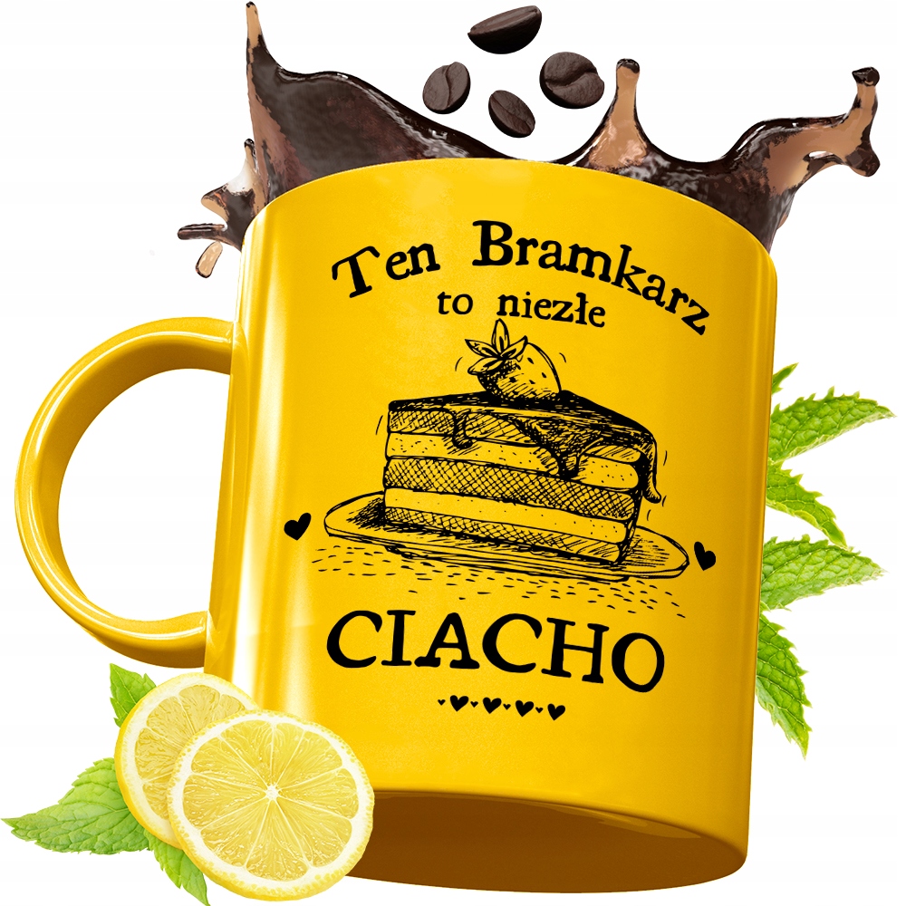 Złoty Kubek Premium Dla Bramkarza Prezent Z Nadrukiem Ze Zdjęciem