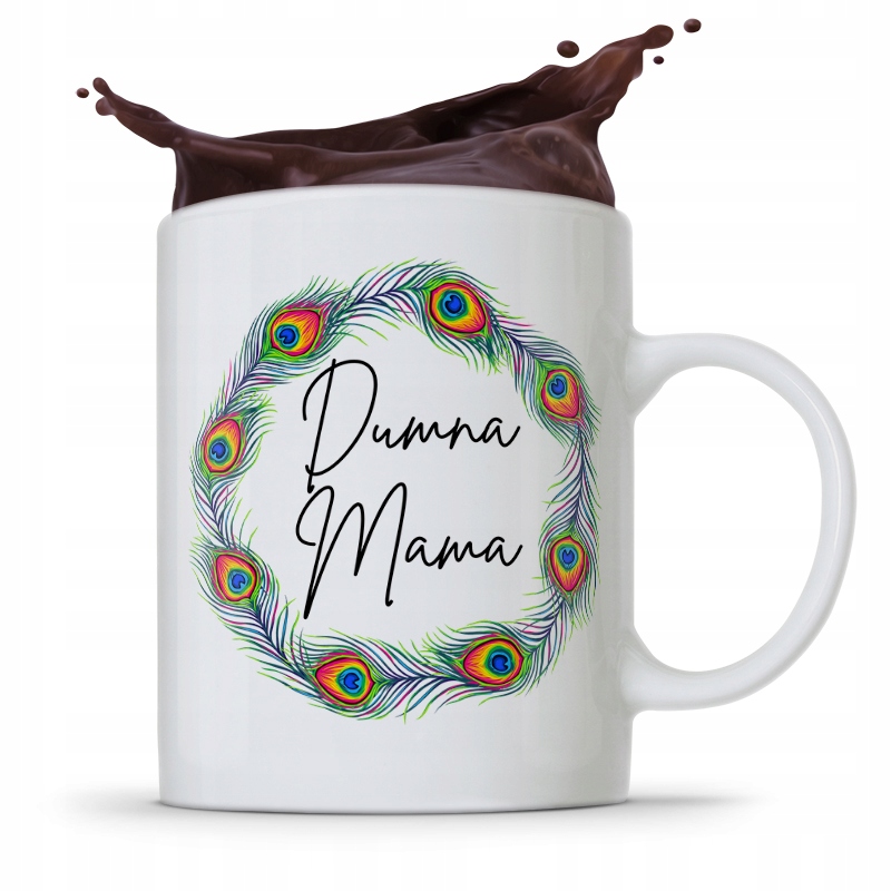 Kubek Prezent Dla Dumnej Mamy Matki Mamusi Z Nadrukiem Ze Zdjęciem