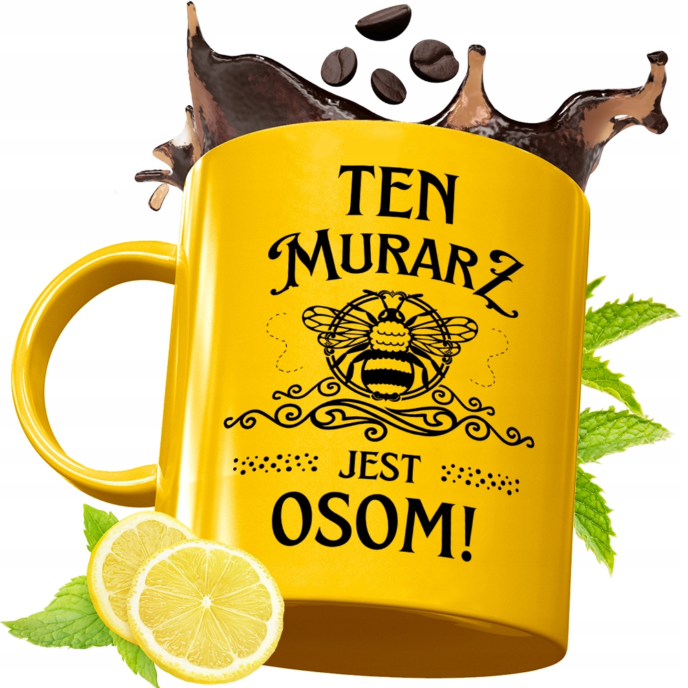 Złoty Kubek Premium Dla Murarza Prezent Z Nadrukiem Ze Zdjęciem