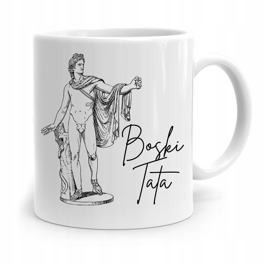 Kubek Na Dzień Ojca Dla Taty Boski Tata Prezent Z Nadrukiem Ze Zdjęciem