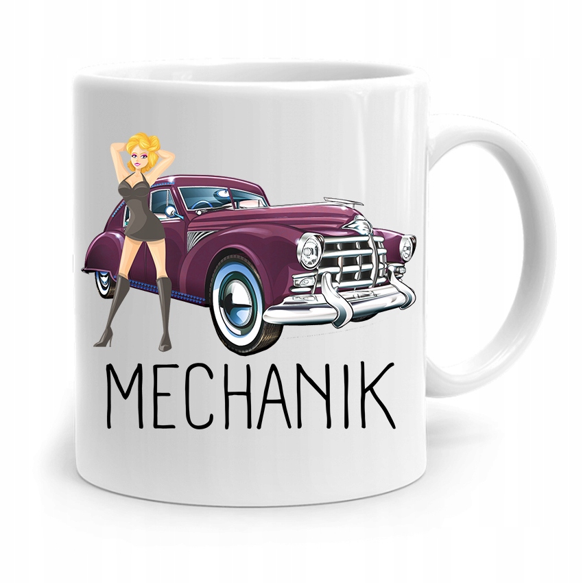 Kubek Prezent Dla Mechanika Mechanik Z Nadrukiem Ze Zdjęciem
