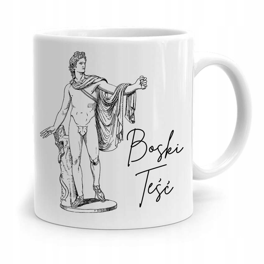 Kubek Prezent Urodzinowy Teścia Taty Boski Teść Z Nadrukiem Ze Zdjęciem