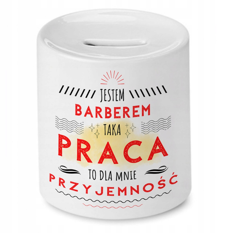 Skarbonka Dla Barbera Idealny Imieniny Prezent Z Nadrukiem Ze Zdjęciem