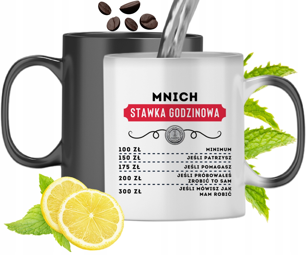 Dla Mnicha Kubek Magiczny Na Urodziny Prezent Z Nadrukiem Ze Zdjęciem