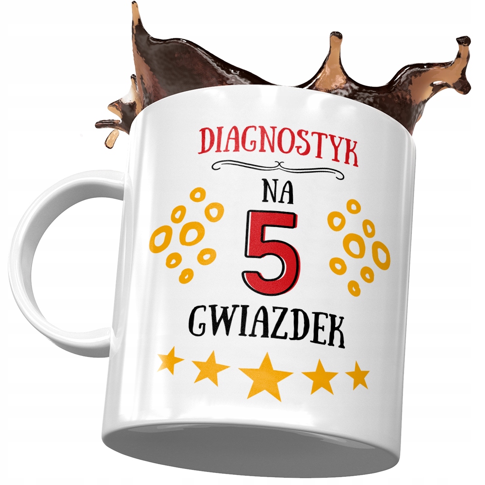 Dla Diagnostyka Kubek Na Urodziny Na Prezent Z Nadrukiem Ze Zdjęciem