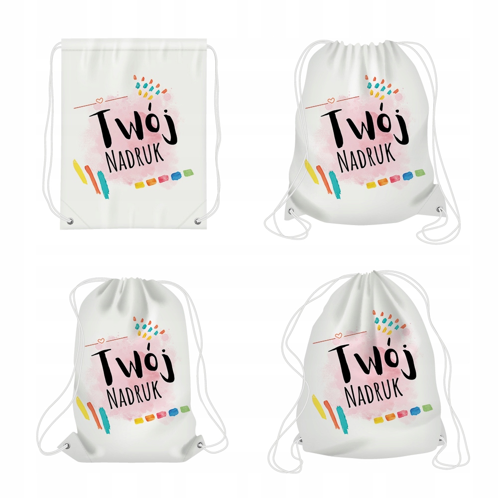 Plecak Dla Bartka Sportowy Szkolny Worek Torba Z Nadrukiem Ze Zdjęciem