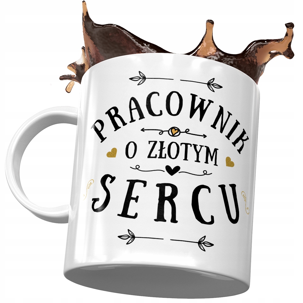 Dla Pracownika Kubek Na Urodziny Na Prezent Z Nadrukiem Ze Zdjęciem