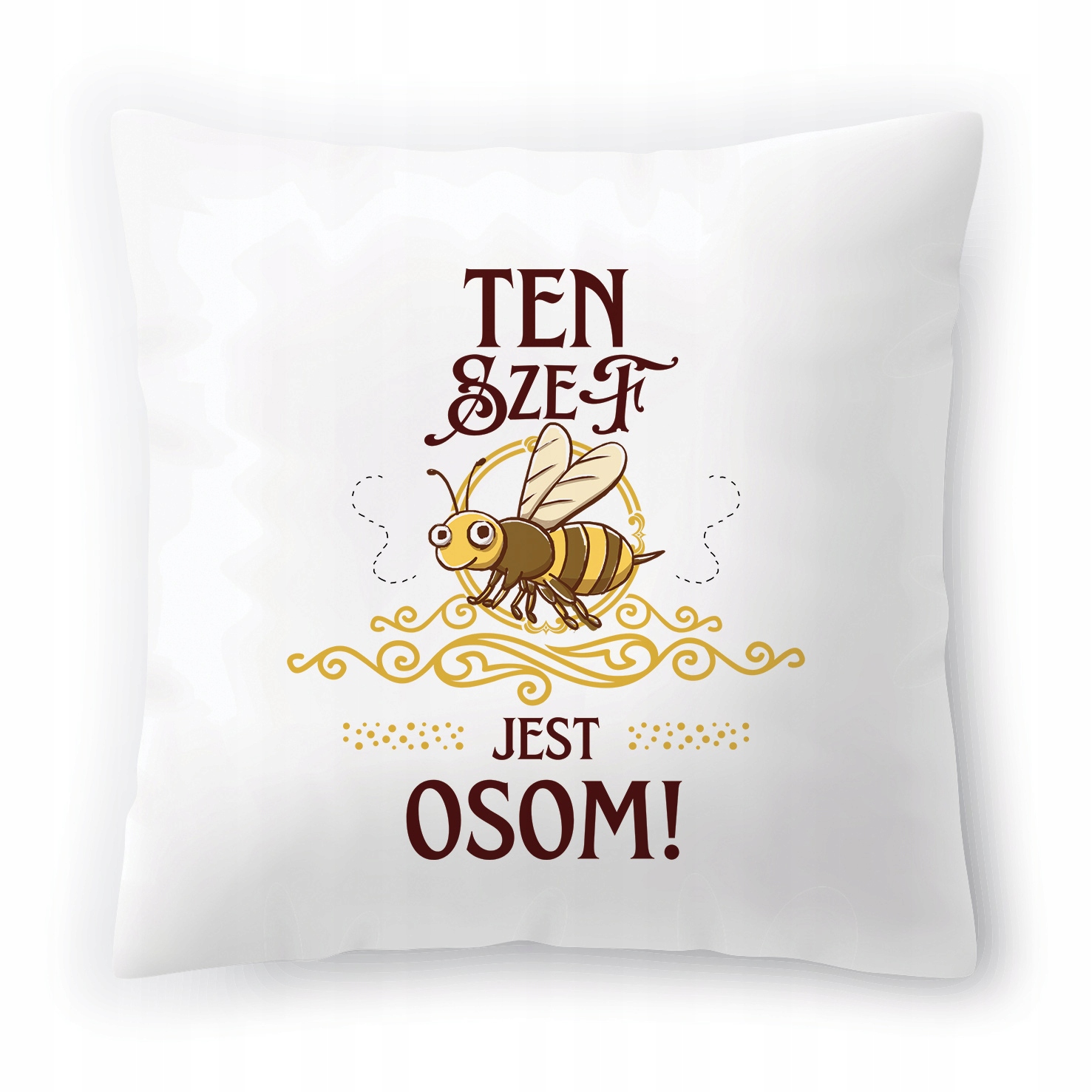 Poduszka Dla Szefa Szefunia Na Urodziny Prezent Z Nadrukiem Ze Zdjęciem