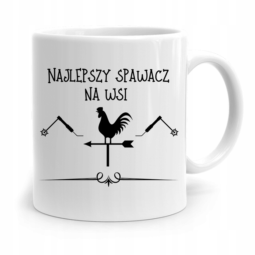 Kubek Prezent Spawacza Najlepszy Spawacz Na Wsi Z Nadrukiem Ze Zdjęciem