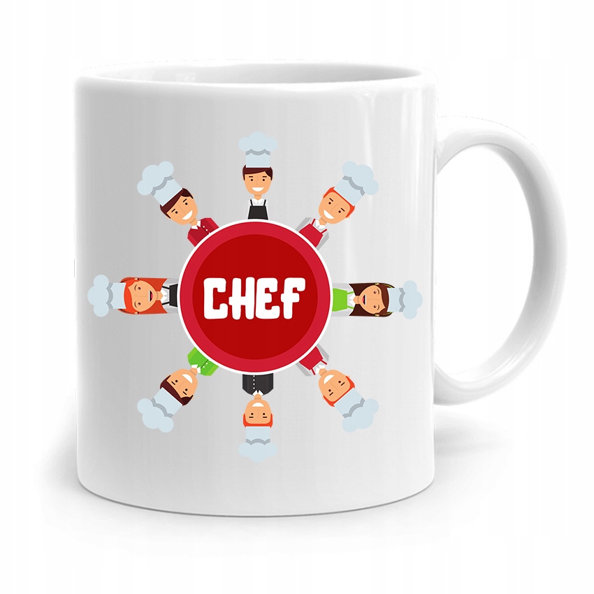 Kubek Prezent Dla Kucharza Kucharki Chef Z Nadrukiem Ze Zdjęciem