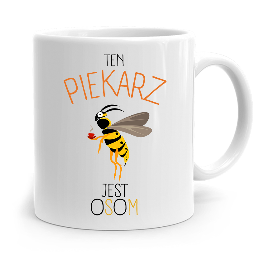 Kubek Prezent Dla Piekarza Ten Piekarz Jest Osom Z Nadrukiem Ze Zdjęciem