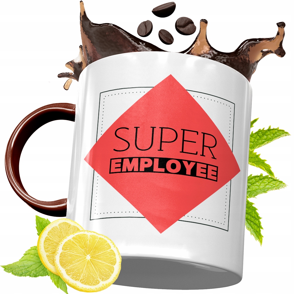 Kubek Bordowy Dla Pracownika Na Urodziny Prezent Z Nadrukiem Ze Zdjęciem