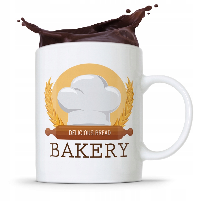 Kubek Prezent Dla Piekarza Cukiernika Bakery Z Nadrukiem Ze Zdjęciem
