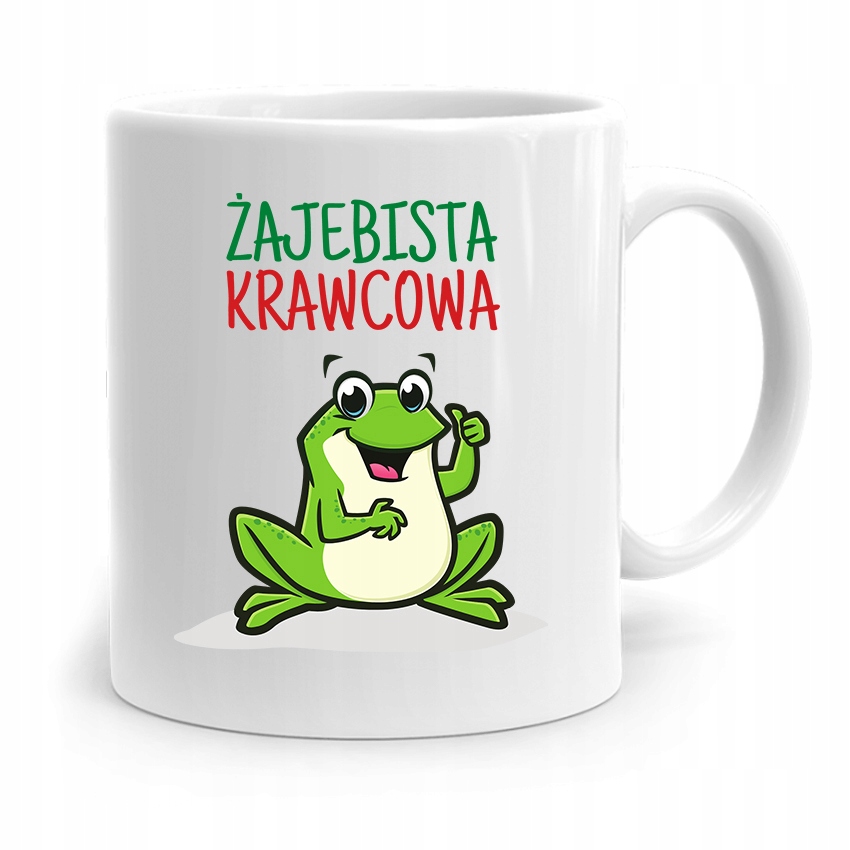 Kubek Prezent Krawcowej Krawca Żajebista Krawcowa Z Nadrukiem Ze Zdjęciem