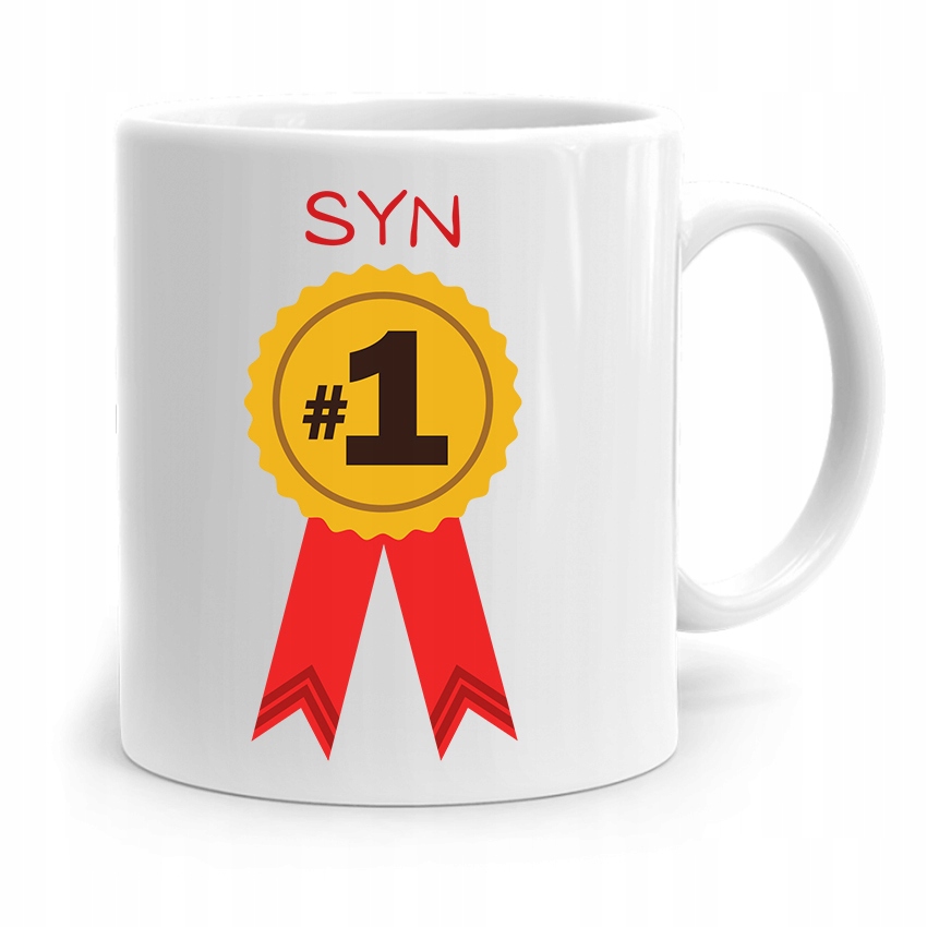 Kubek Prezent Dla Syna Dziecka Syn Na Medal Z Nadrukiem Ze Zdjęciem