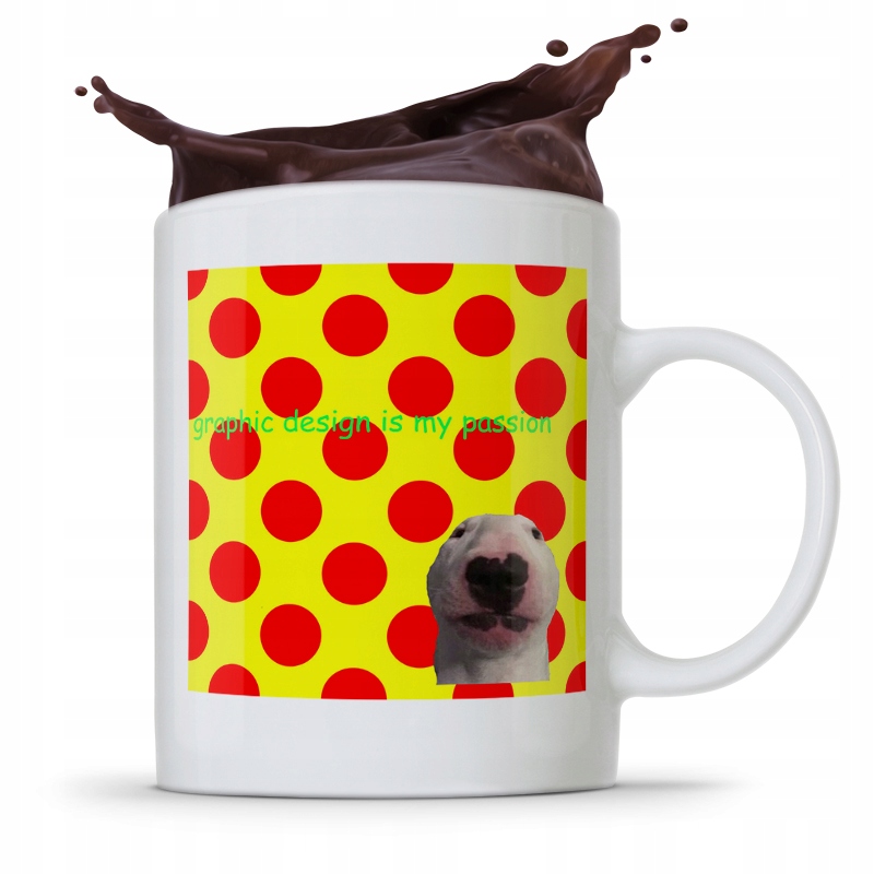 Kubek Dla Grafika Graphic Design Is My Passion Z Nadrukiem Ze Zdjęciem