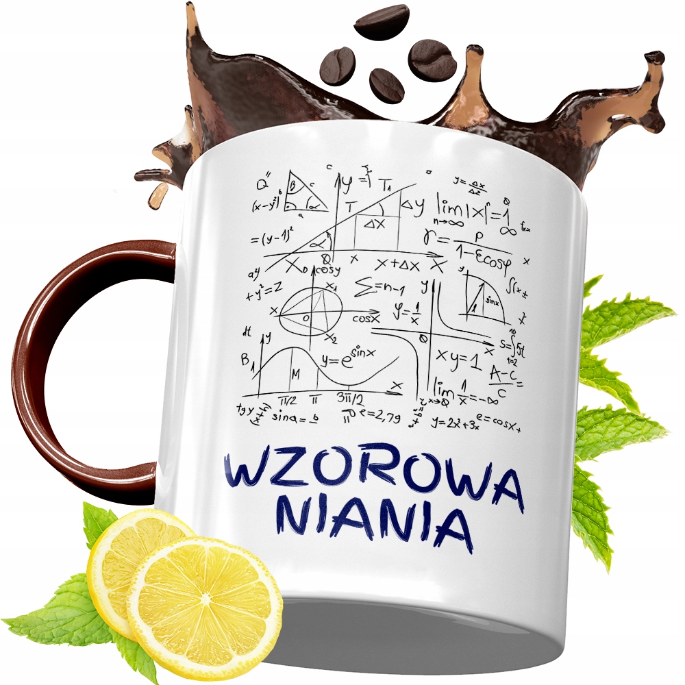 Kubek Bordowy Dla Niani Na Urodziny Prezent Z Nadrukiem Ze Zdjęciem