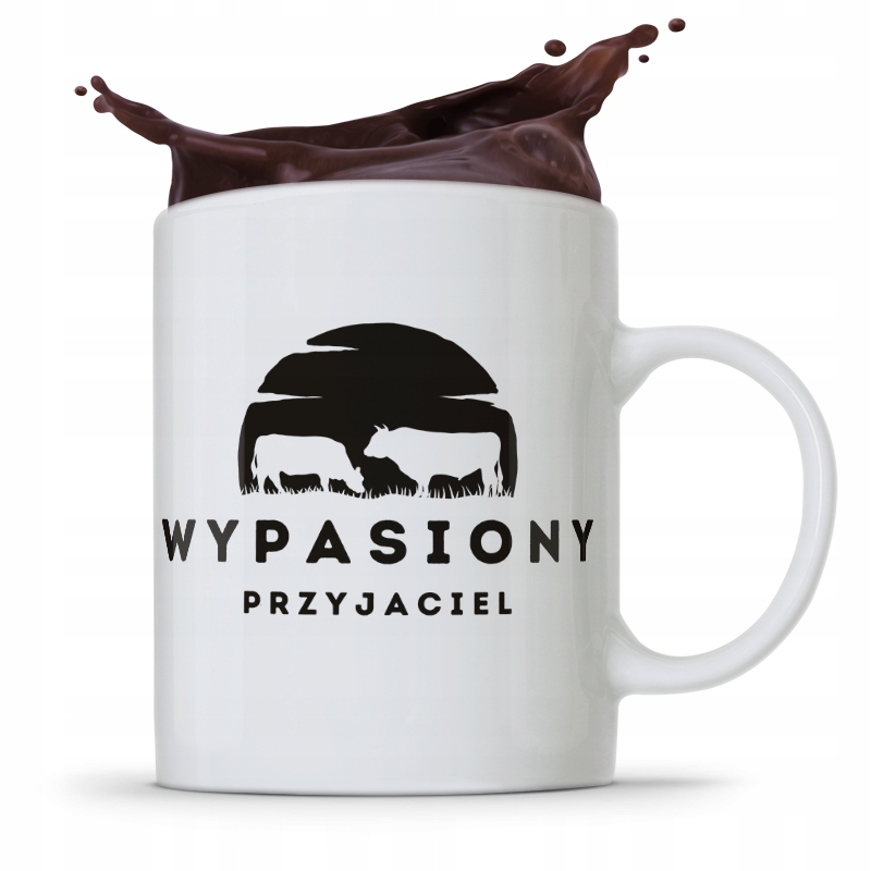 Kubek Prezent Dla Przyjaciela Wypasiony Przyjaciel Z Nadrukiem Ze Zdjęciem