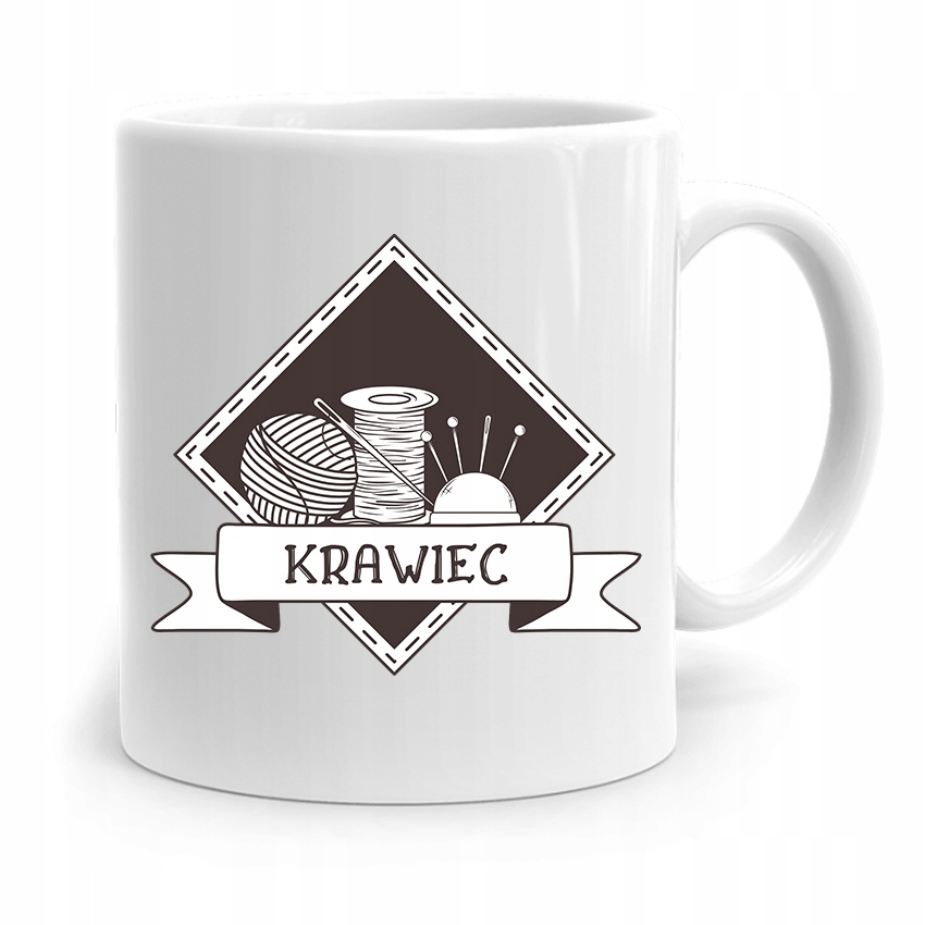 Kubek Prezent Krawcowej Krawca Krawiec Z Nadrukiem Ze Zdjęciem