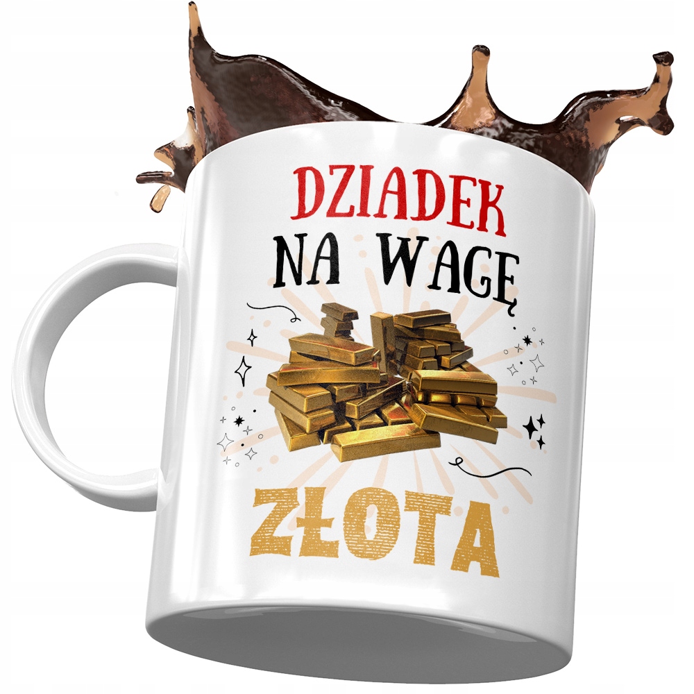 Kubek Dla Dziadka Na Dzień Dziadka Na Prezent Z Nadrukiem Ze Zdjęciem