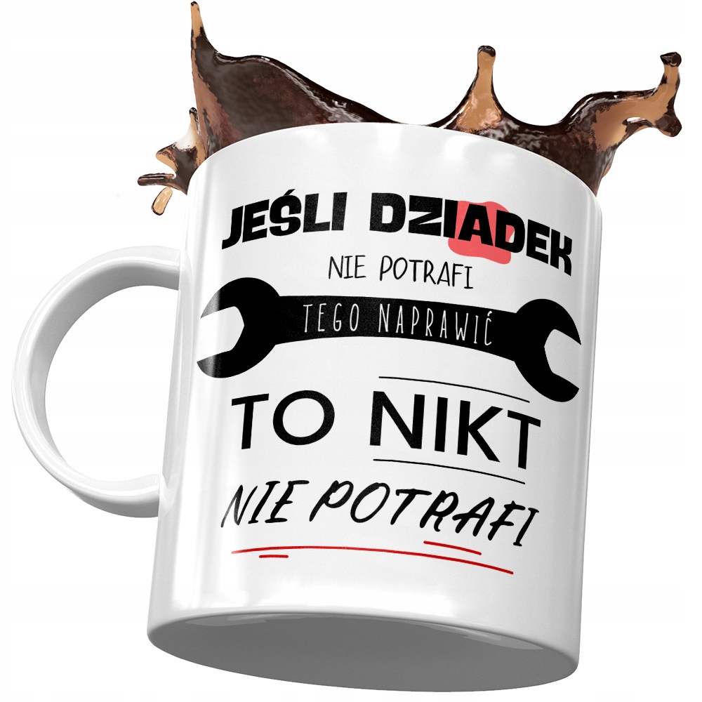 Kubek Dla Dziadka Na Dzień Dziadka Na Prezent Z Nadrukiem Ze Zdjęciem