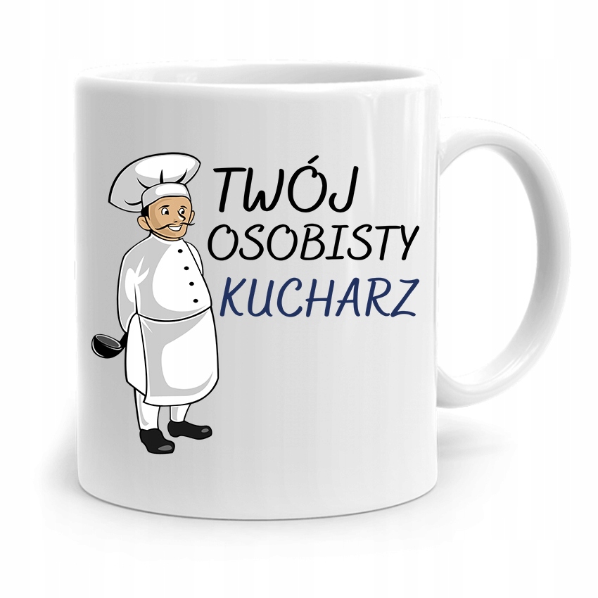 Kubek Dla Kucharza Kucharki Twój Osobisty Kucharz Z Nadrukiem Ze Zdjęciem