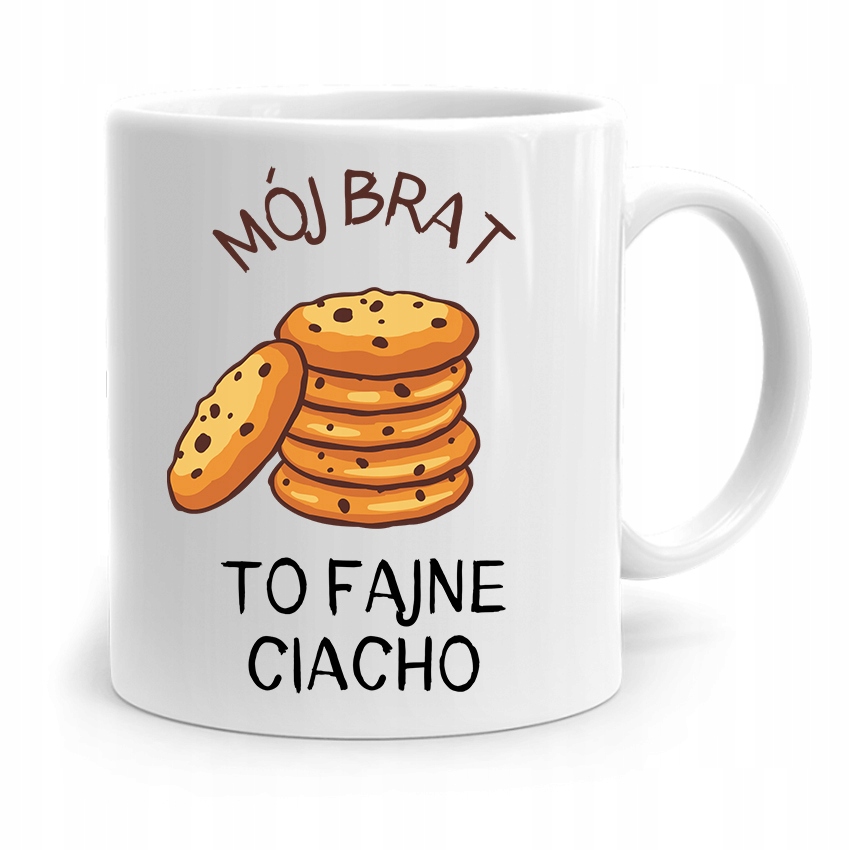 Kubek Prezent Dla Brata Dziecka Fajne Ciacho Z Nadrukiem Ze Zdjęciem