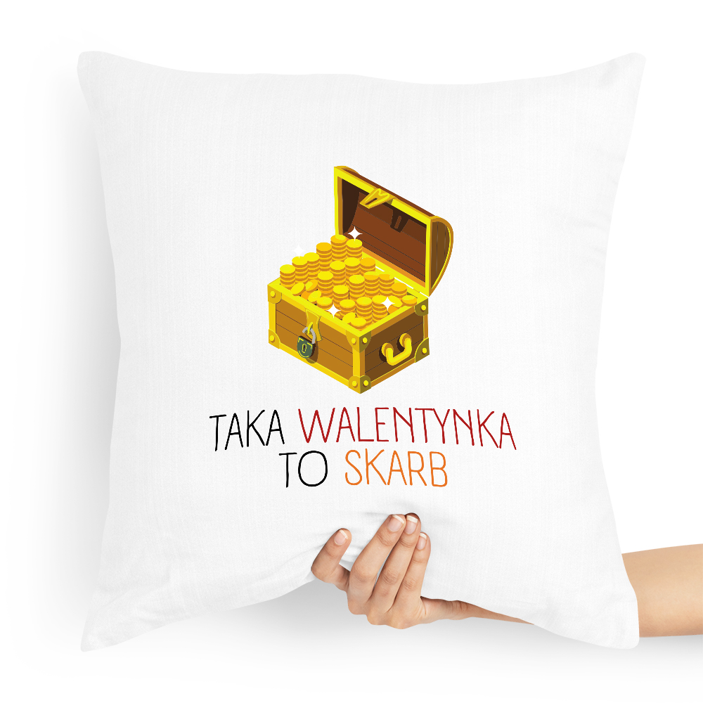Poduszka Na Walentynki Taka Walentynka To Skarb Z Nadrukiem Ze Zdjęciem