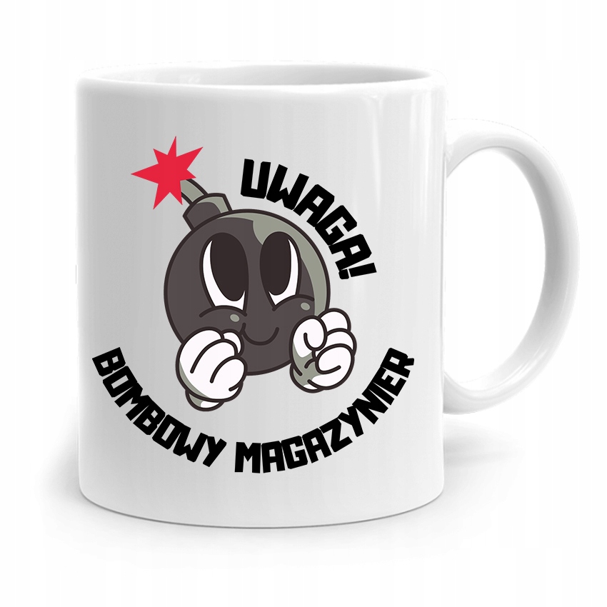 Kubek Prezent Magazyniera Bombowy Magazynier Z Nadrukiem Ze Zdjęciem