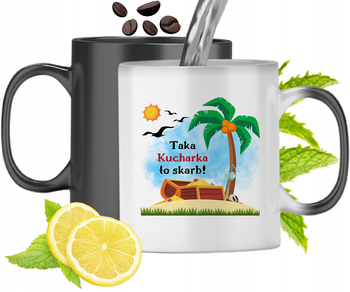 Dla Kucharki Kubek Magiczny Na Prezent Z Nadrukiem Ze Zdjęciem
