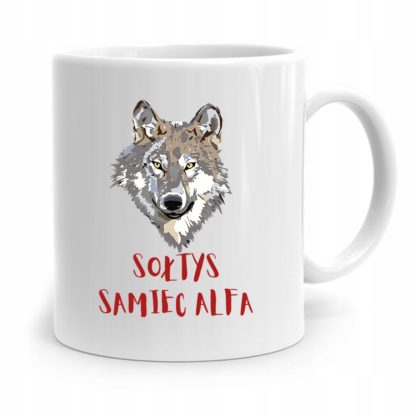 Dla Sołtysa Kubek Sołtys Samiec Alfa Prezent Z Nadrukiem Ze Zdjęciem