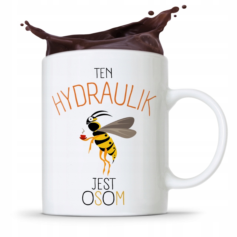 Kubek Prezent Dla Hydraulika Który Jest Osom Z Nadrukiem Ze Zdjęciem