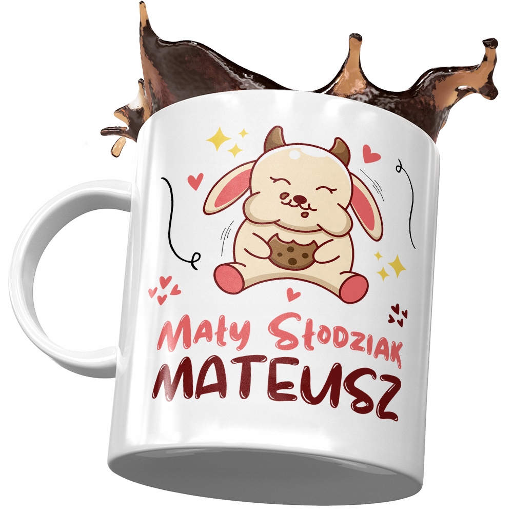 Dla Mateusza Kubek Na Urodziny Imieniny Prezent Z Nadrukiem Ze Zdjęciem