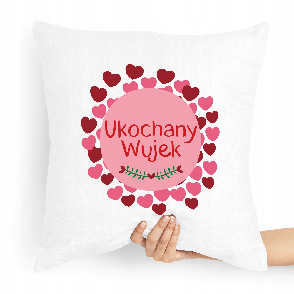 Poduszka Dla Wujka Ukochany Wujek Prezent Z Nadrukiem Ze Zdjęciem