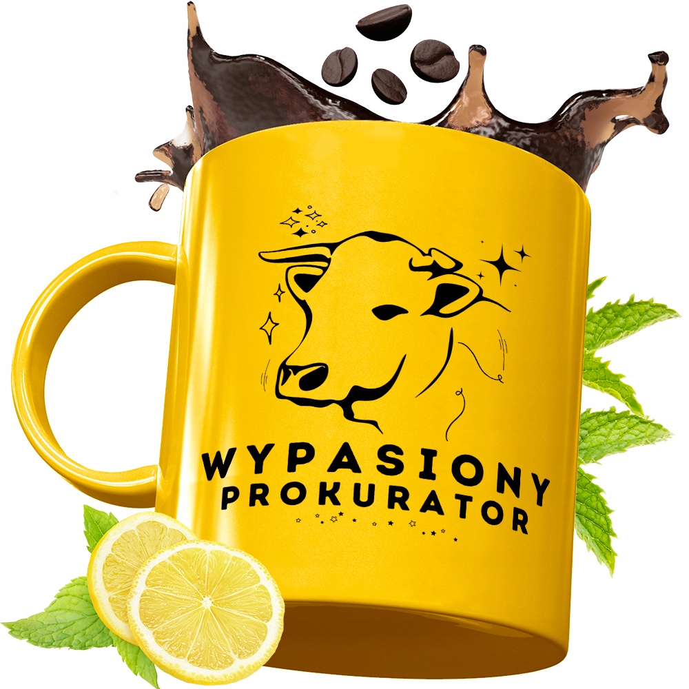 Złoty Kubek Premium Dla Prokuratora Prezent Z Nadrukiem Ze Zdjęciem