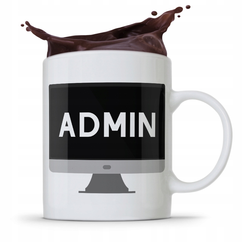 Kubek Prezent Informatyka Programisty Admin Z Nadrukiem Ze Zdjęciem