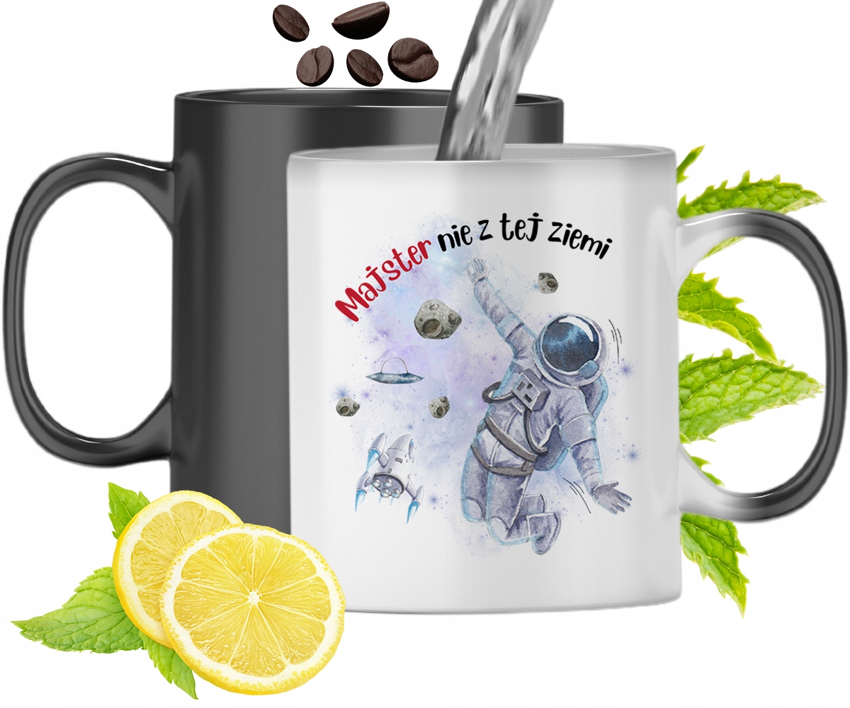 Dla Majstra Kubek Magiczny Na Prezent Z Nadrukiem Ze Zdjęciem