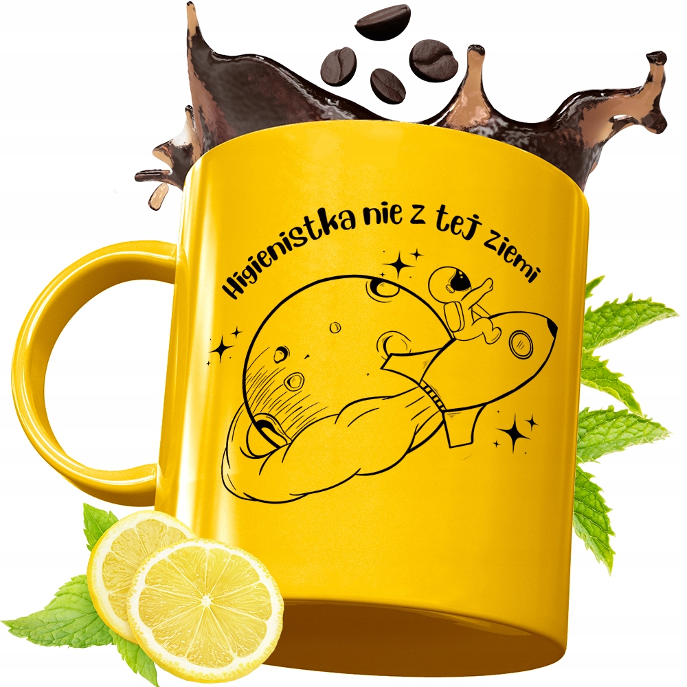 Złoty Kubek Premium Dla Higienistki Prezent Z Nadrukiem Ze Zdjęciem