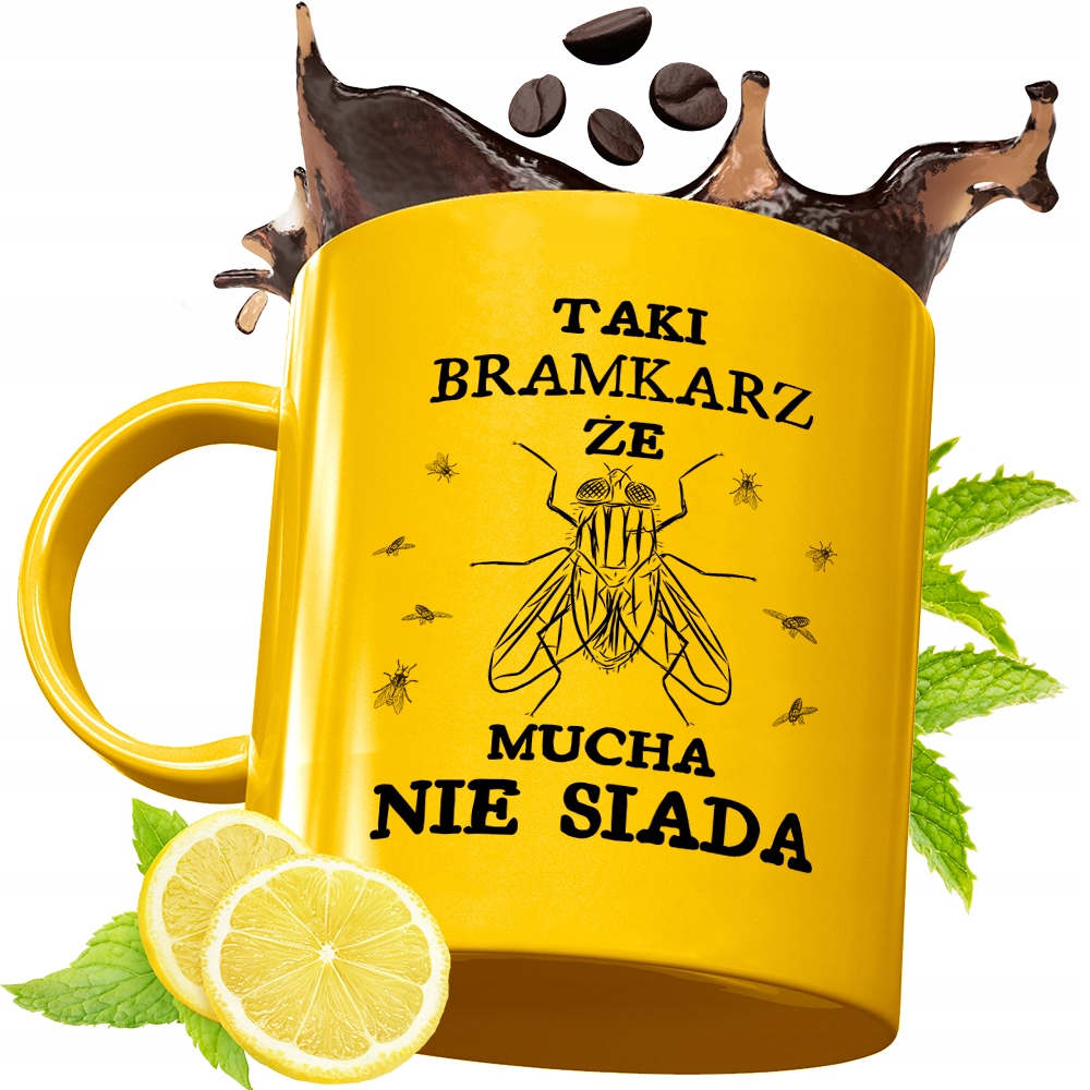 Złoty Kubek Premium Dla Bramkarza Prezent Z Nadrukiem Ze Zdjęciem