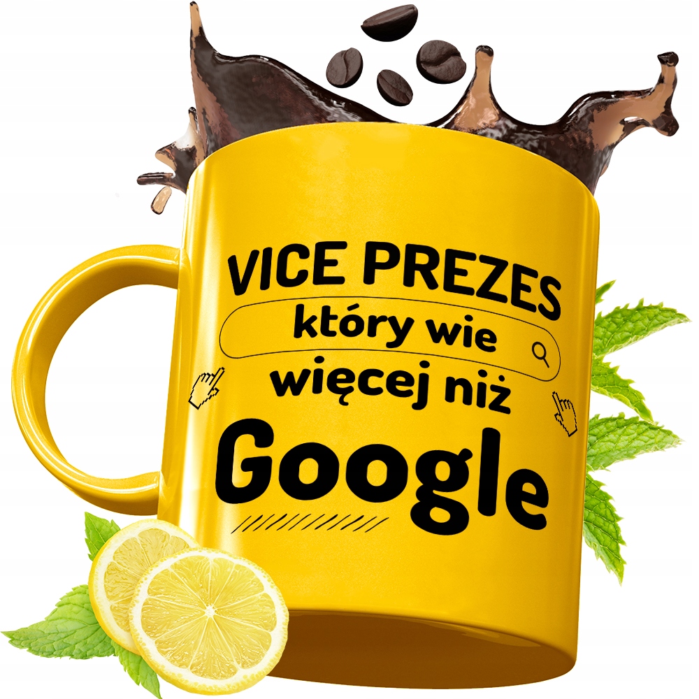 Złoty Kubek Premium Dla Vice Prezesa Prezent Z Nadrukiem Ze Zdjęciem