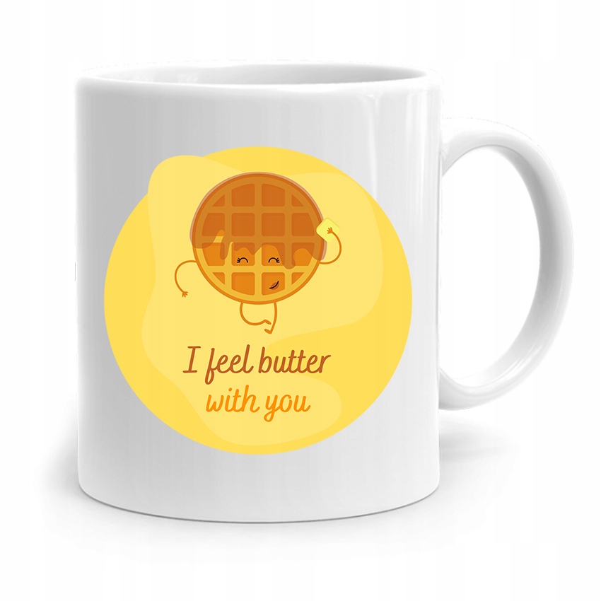 Kubek Na Dzień Chłopaka I Feel Butter With You Z Nadrukiem Ze Zdjęciem
