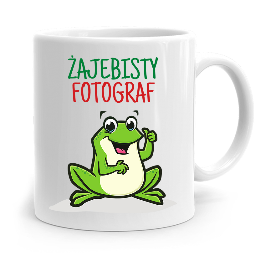 Kubek Dla Fotografa Żajebisty Fotograf Prezent Z Nadrukiem Ze Zdjęciem