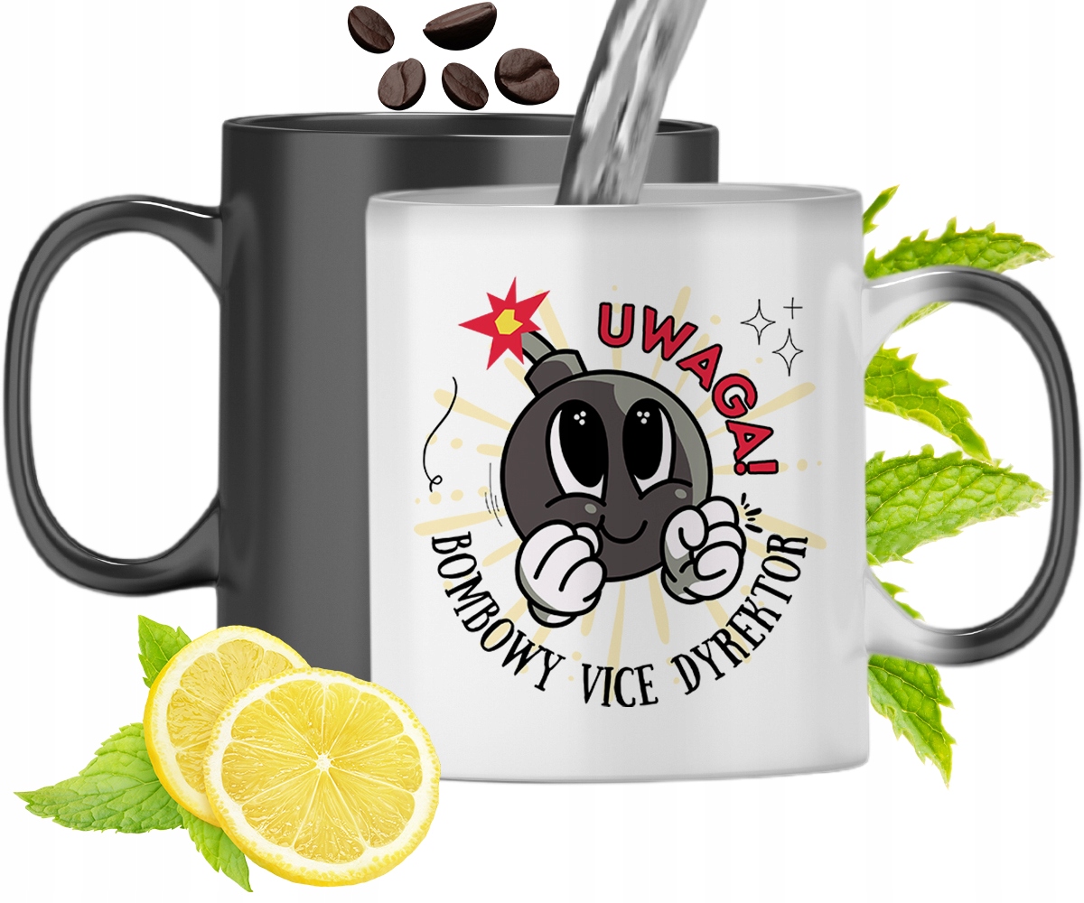 Dla Vice Dyrektora Kubek Magiczny Na Prezent Z Nadrukiem Ze Zdjęciem