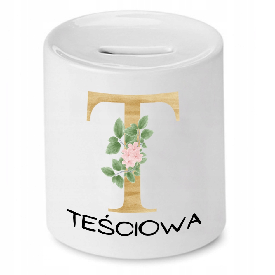 Skarbonka Dla Teściowej Teściowa Prezent Z Nadrukiem Ze Zdjęciem