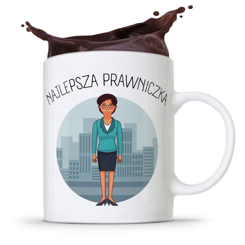 Kubek Prawnika Mecenasa Najlepsza Prawniczka Z Nadrukiem Ze Zdjęciem