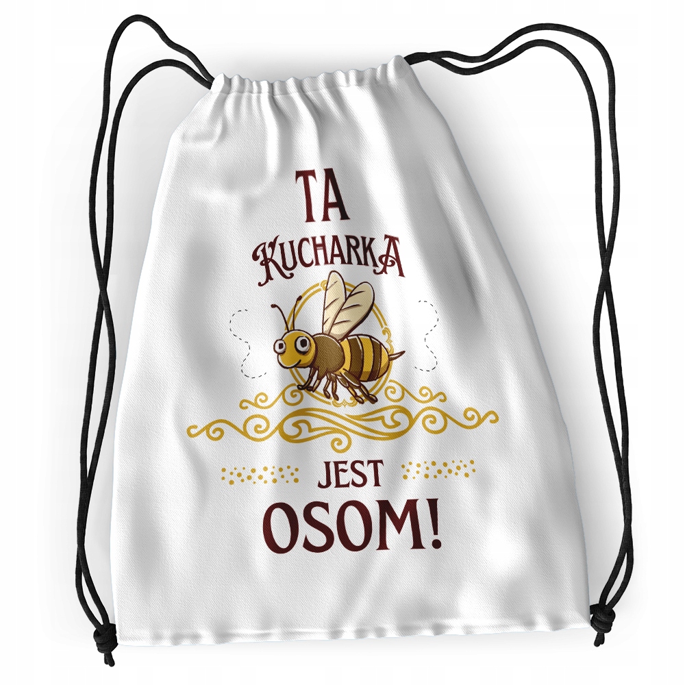 Plecak Dla Kucharki Sportowy Szkolny Worek Torba Z Nadrukiem Ze Zdjęciem