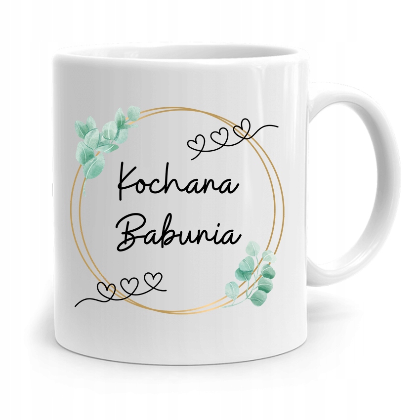 Kubek Dla Babci Na Urodziny Kochana Babunia Z Nadrukiem Ze Zdjęciem