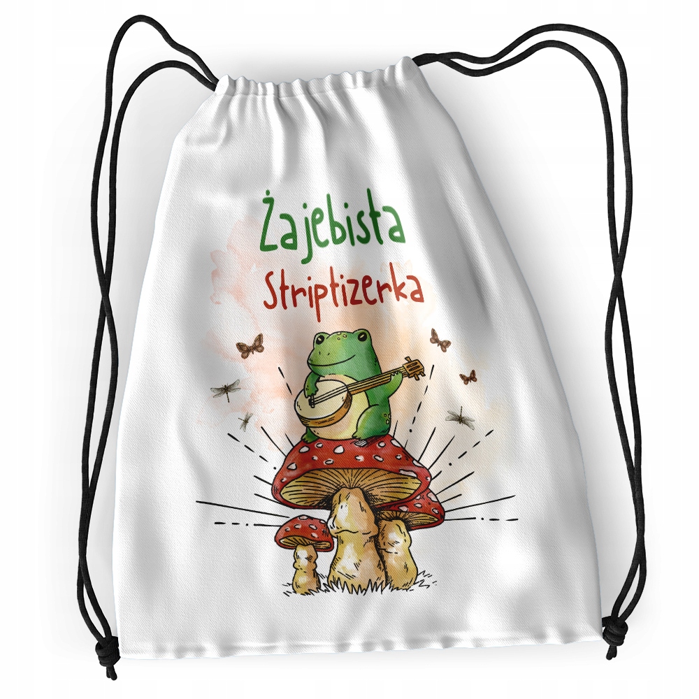 Plecak Dla Striptizerki Sportowy Szkolny Worek Z Nadrukiem Ze Zdjęciem