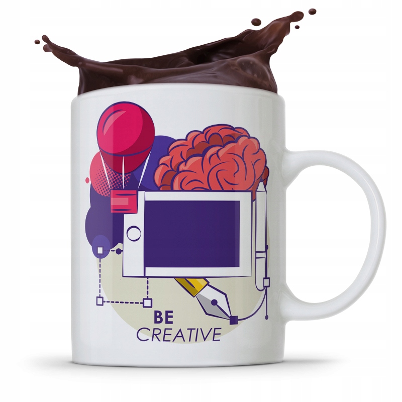 Kubek Prezent Urodzinowy Dla Grafika Be Creative Z Nadrukiem Ze Zdjęciem